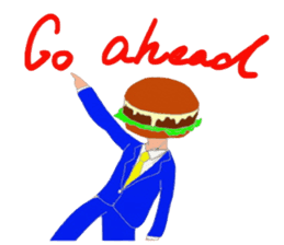 Hamburger Head season 2 sticker #9775589