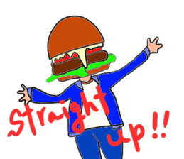 Hamburger Head season 2 sticker #9775598