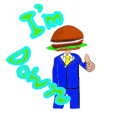 Hamburger Head season 2 sticker #9775599