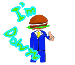 Hamburger Head season 2 sticker #9775599