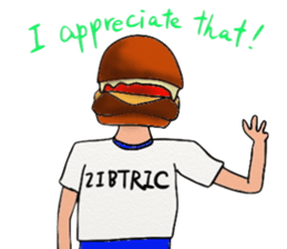 Hamburger Head season 2 sticker #9775603