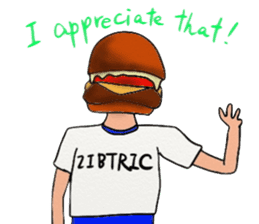 Hamburger Head season 2 sticker #9775603