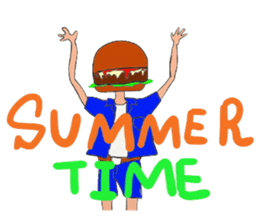 Hamburger Head season 2 sticker #9775606