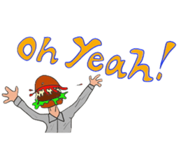 Hamburger Head season 2 sticker #9775613