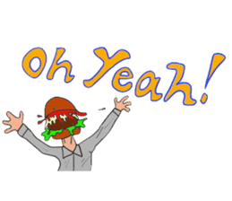 Hamburger Head season 2 sticker #9775613