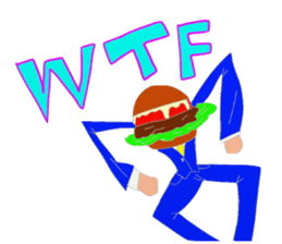 Hamburger Head season 2 sticker #9775615