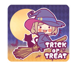 Kawaii girl Greeting Stickers sticker #9775951