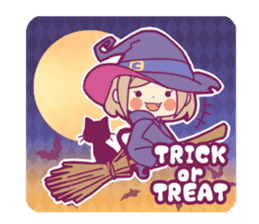 Kawaii girl Greeting Stickers sticker #9775951