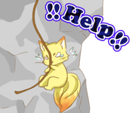 fox cosplay sticker #9776032