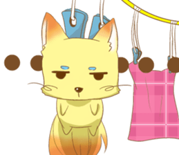 fox cosplay sticker #9776037