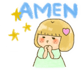 Bible girls sticker #9776262