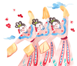 Chinese ancient tales sticker #9776347