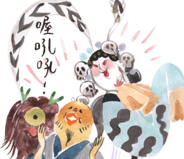 Chinese ancient tales sticker #9776357