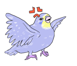 true  parrots sticker #9776508