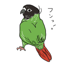true  parrots sticker #9776516