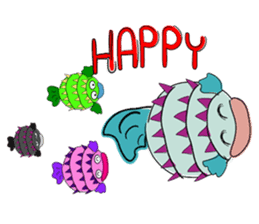 Balloons_Fish sticker #9776630