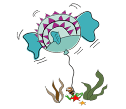 Balloons_Fish sticker #9776646