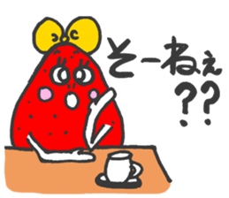 Countryside strawberry sticker #9777709