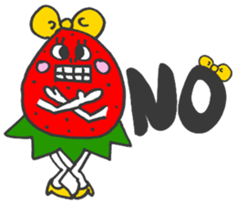 Countryside strawberry sticker #9777721