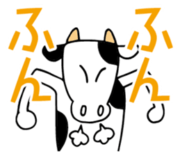 Mr. cow sticker #9777862