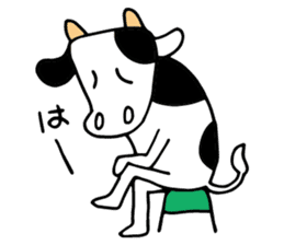 Mr. cow sticker #9777878