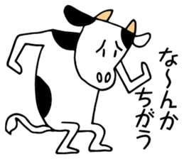 Mr. cow sticker #9777889