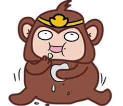 Ingot monkey sticker #9777998