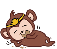 Ingot monkey sticker #9778005