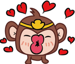 Ingot monkey sticker #9778012