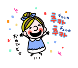 The little girls(Korean) sticker #9778495