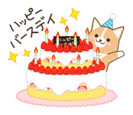 consideration Welsh Corgi Greeting sticker #9778578