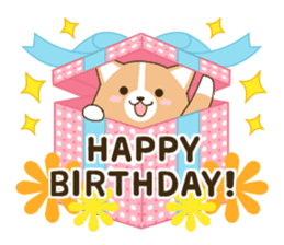 consideration Welsh Corgi Greeting sticker #9778579