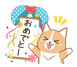 consideration Welsh Corgi Greeting sticker #9778580