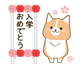 consideration Welsh Corgi Greeting sticker #9778582