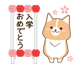 consideration Welsh Corgi Greeting sticker #9778582