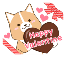 consideration Welsh Corgi Greeting sticker #9778584