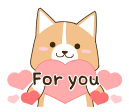 consideration Welsh Corgi Greeting sticker #9778585