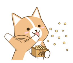 consideration Welsh Corgi Greeting sticker #9778590