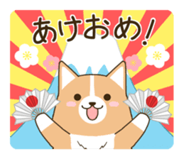 consideration Welsh Corgi Greeting sticker #9778600