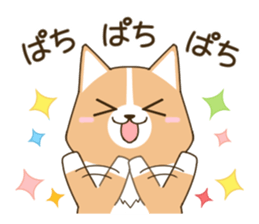 consideration Welsh Corgi Greeting sticker #9778604