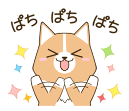 consideration Welsh Corgi Greeting sticker #9778604