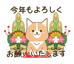 consideration Welsh Corgi Greeting sticker #9778607