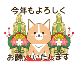 consideration Welsh Corgi Greeting sticker #9778607