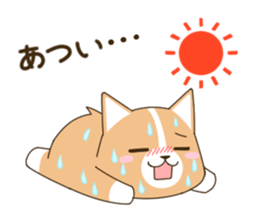 consideration Welsh Corgi Greeting sticker #9778609