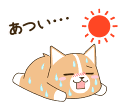 consideration Welsh Corgi Greeting sticker #9778609