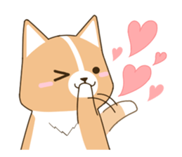 consideration Welsh Corgi Greeting sticker #9778613