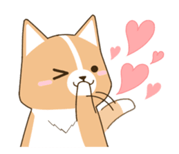 consideration Welsh Corgi Greeting sticker #9778613