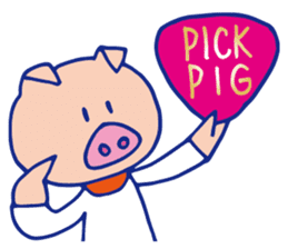 Pick Pig sticker #9778666