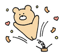 Mr. Bear"Kumao"3 sticker #9778859