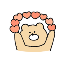 Mr. Bear"Kumao"3 sticker #9778863